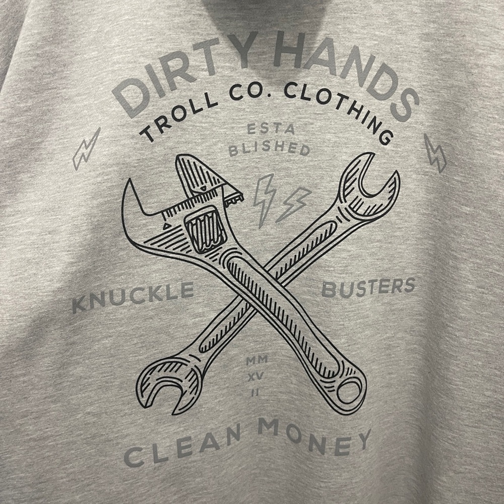 TROLL CO. DIRTY HANDS CLEAN MONEY Hoodie